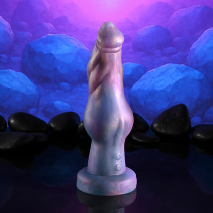 Gender X IMAGINARY FRIEND - Purple/Pink USB Rechargeable Vibrating Fantasy Dildo with Wireless Remote Gender X