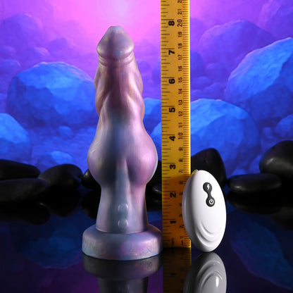 Gender X IMAGINARY FRIEND - Purple/Pink USB Rechargeable Vibrating Fantasy Dildo with Wireless Remote Gender X