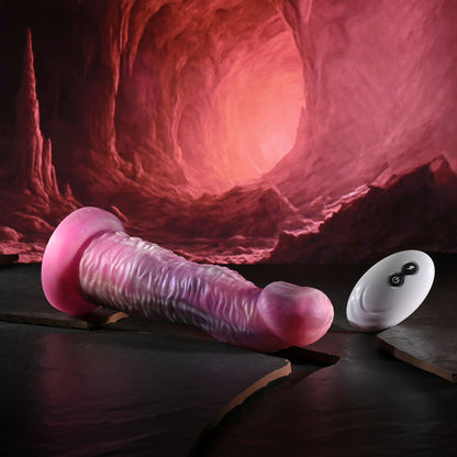 Gender X WHIMSICAL - Pink USB Rechargeable Vibrating Fantasy Dildo with Wireless Remote Gender X