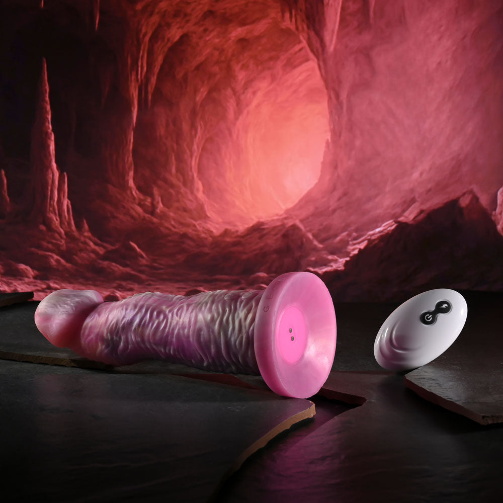 Gender X WHIMSICAL - Pink USB Rechargeable Vibrating Fantasy Dildo with Wireless Remote Gender X