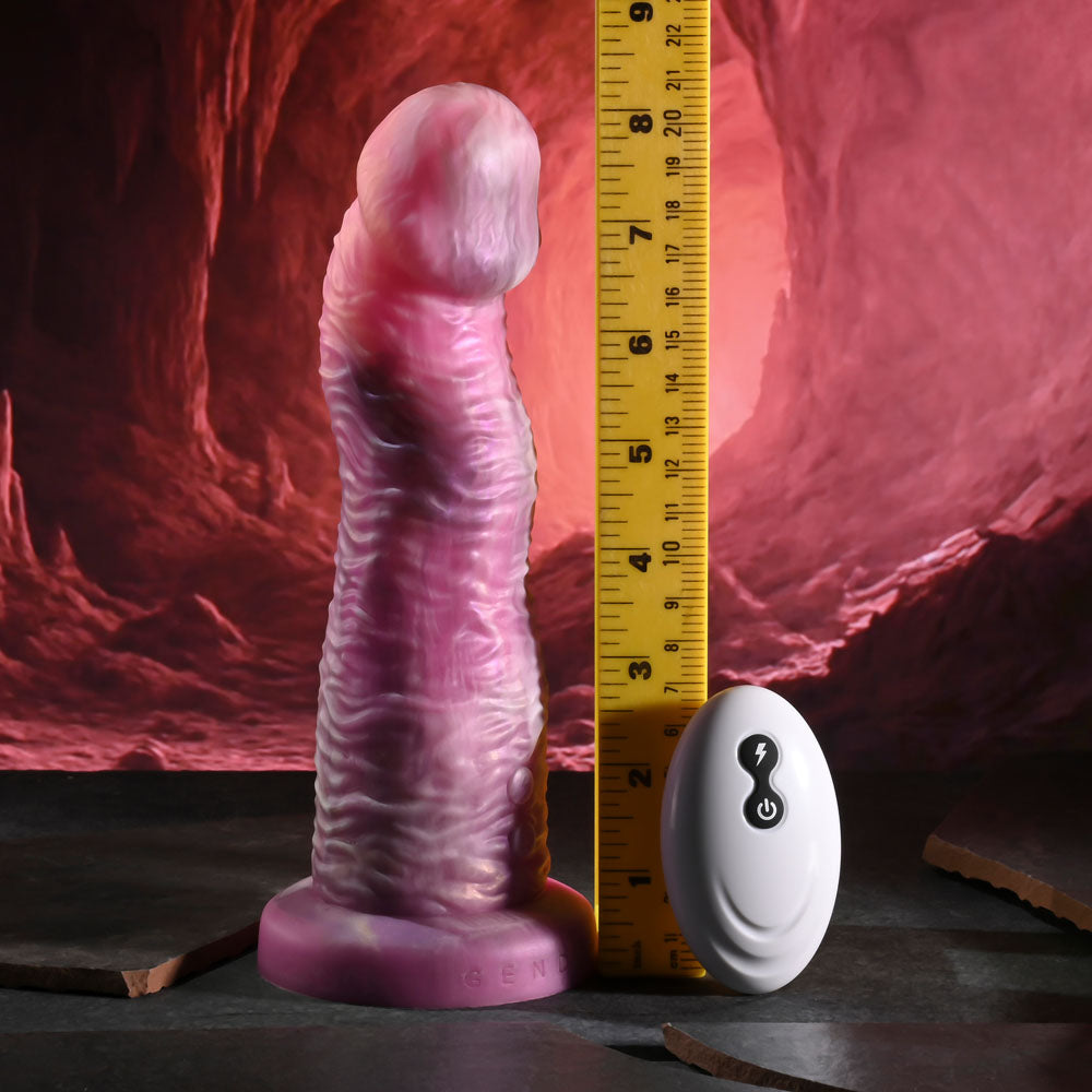 Gender X WHIMSICAL - Pink USB Rechargeable Vibrating Fantasy Dildo with Wireless Remote Gender X