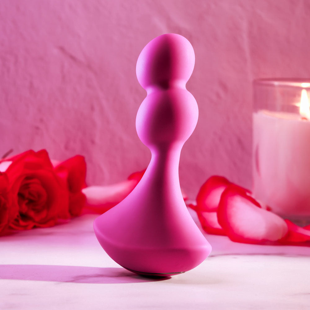 Gender X BALL GAME - Pink 13.5 cm USB Rechargeable Vibrating Butt Plug Gender X