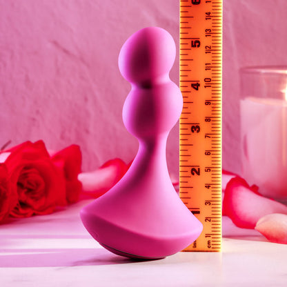 Gender X BALL GAME - Pink 13.5 cm USB Rechargeable Vibrating Butt Plug Gender X