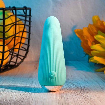 Gender X O-CONE - Blue 10.8 cm (4.25'') USB Rechargeable Bullet Gender X