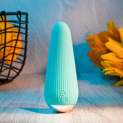 Gender X O-CONE - Blue 10.8 cm (4.25'') USB Rechargeable Bullet Gender X