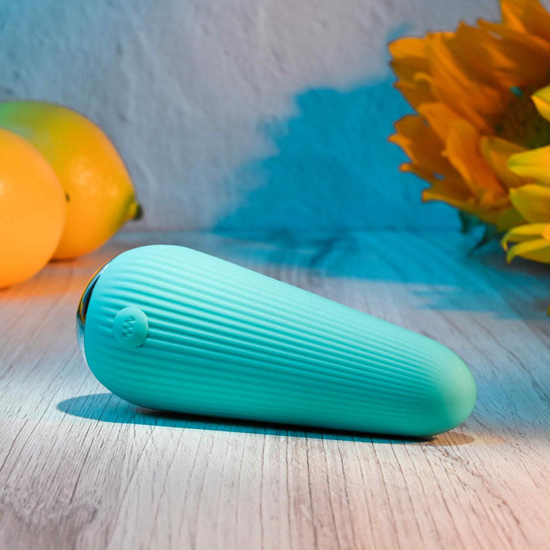 Gender X O-CONE - Blue 10.8 cm (4.25'') USB Rechargeable Bullet Gender X