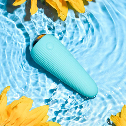 Gender X O-CONE - Blue 10.8 cm (4.25'') USB Rechargeable Bullet Gender X