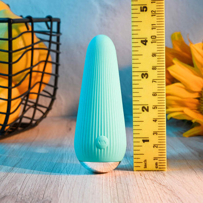 Gender X O-CONE - Blue 10.8 cm (4.25'') USB Rechargeable Bullet Gender X