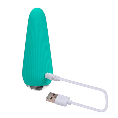 Gender X O-CONE - Blue 10.8 cm (4.25'') USB Rechargeable Bullet Gender X