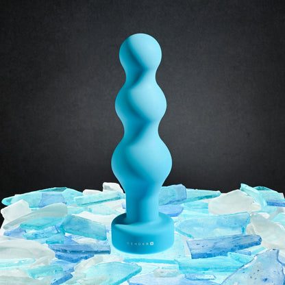 Gender X PLUGGED UP - Blue 13.6 cm USB Rechargeable Butt Plug Gender X