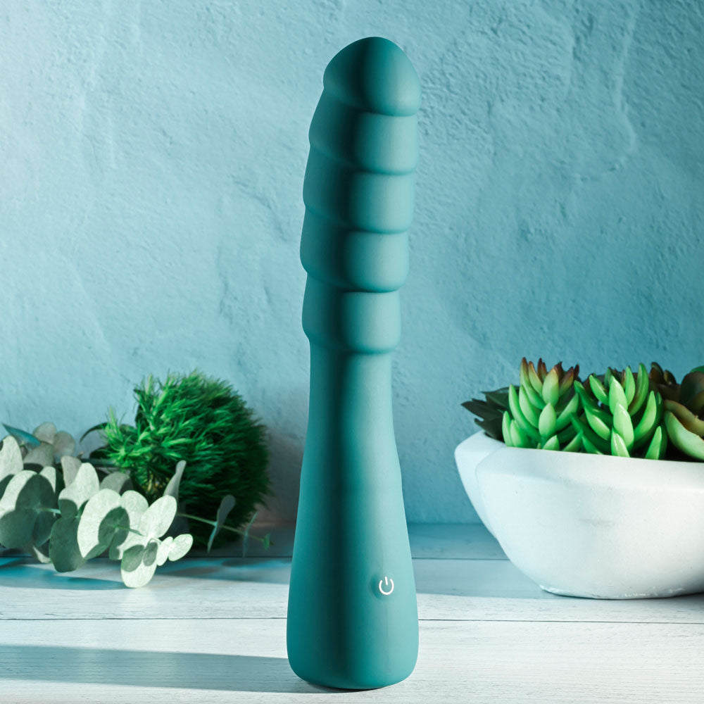 Gender X SCORPION - Green 21.2 cm USB Rechargeable Vibrator Gender X