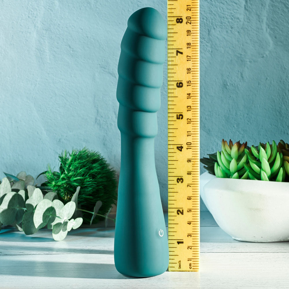 Gender X SCORPION - Green 21.2 cm USB Rechargeable Vibrator Gender X