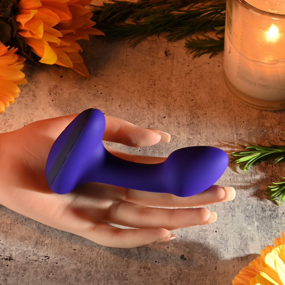 Gender X ANYBODYS PLUG - Blue 11.4 cm USB Rechargeable Vibrating Butt Plug Gender X