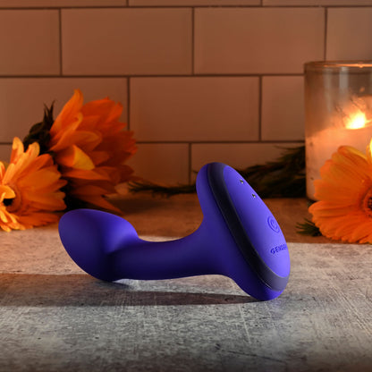 Gender X ANYBODYS PLUG - Blue 11.4 cm USB Rechargeable Vibrating Butt Plug Gender X