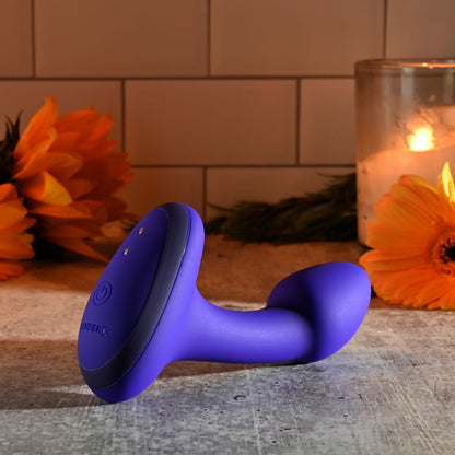 Gender X ANYBODYS PLUG - Blue 11.4 cm USB Rechargeable Vibrating Butt Plug Gender X