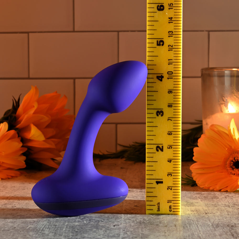 Gender X ANYBODYS PLUG - Blue 11.4 cm USB Rechargeable Vibrating Butt Plug Gender X