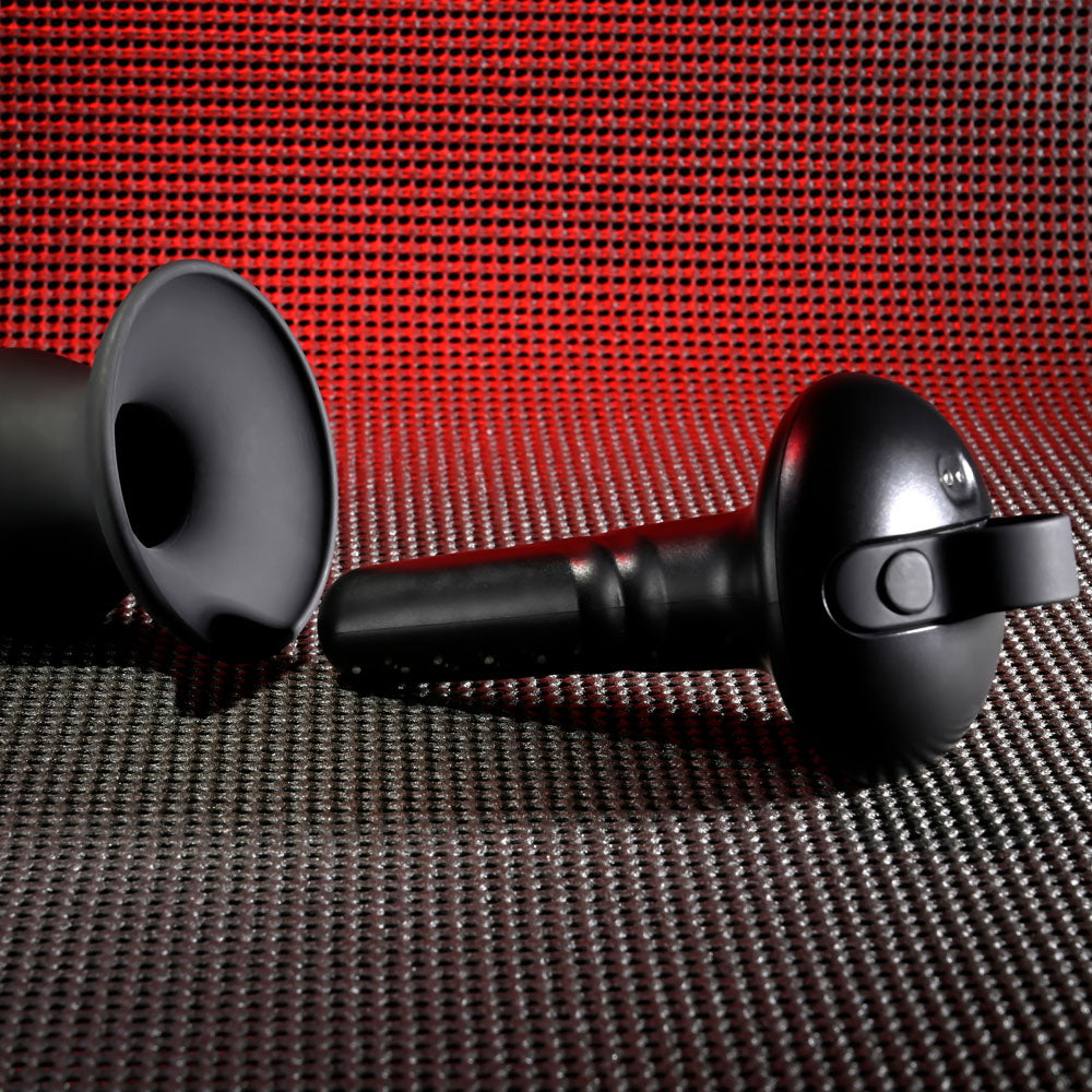 Gender X ECHO - Black 15.3 cm USB Rechargeable Butt Plug Gender X