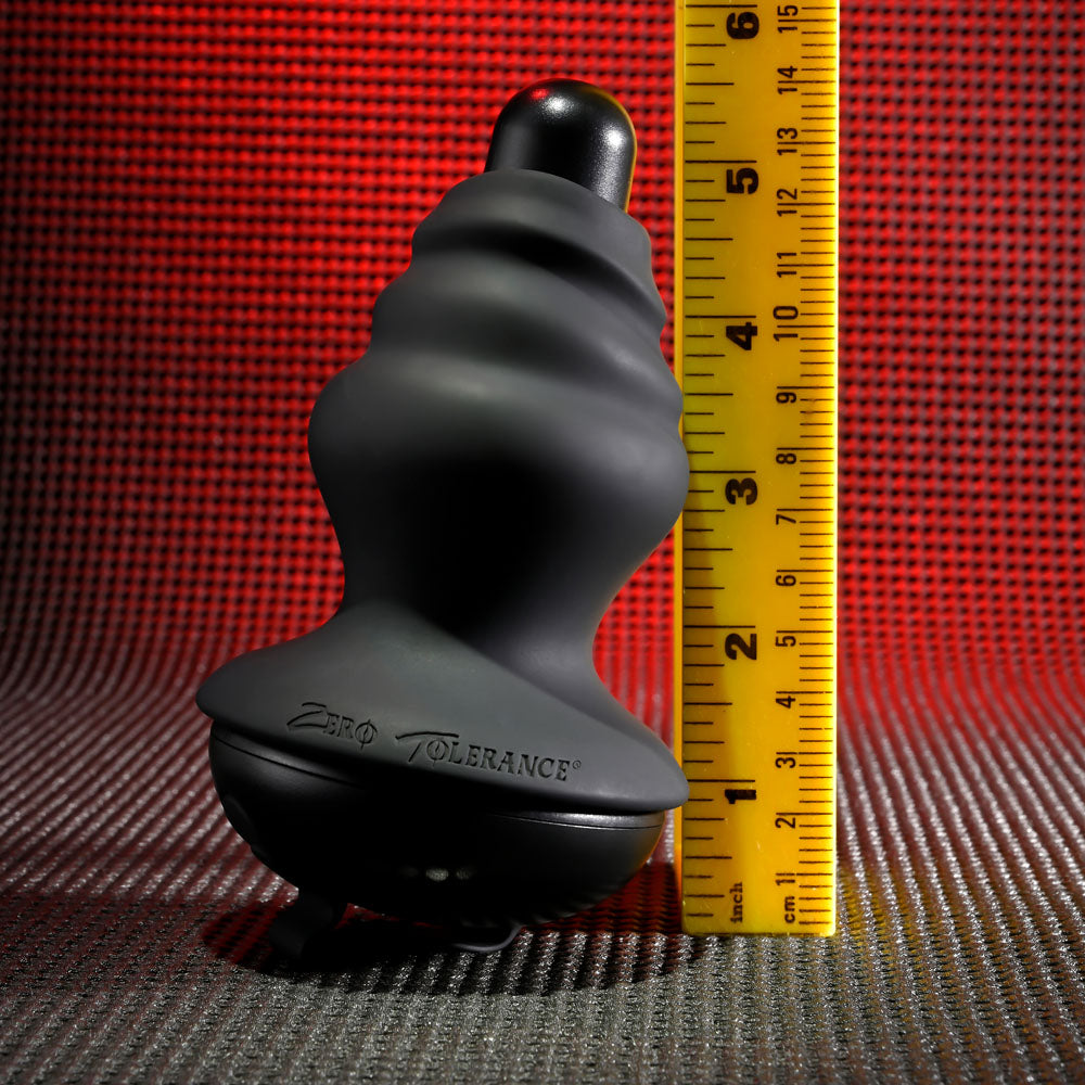 Gender X ECHO - Black 15.3 cm USB Rechargeable Butt Plug Gender X