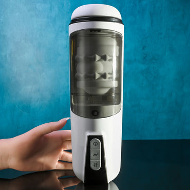 Gender X GET YOUR STROKE ON - USB Rechargeable Thrusting & Vibrating Auto Masturbator Gender X