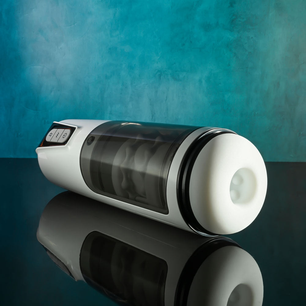 Gender X GET YOUR STROKE ON - USB Rechargeable Thrusting & Vibrating Auto Masturbator Gender X