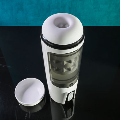 Gender X GET YOUR STROKE ON - USB Rechargeable Thrusting & Vibrating Auto Masturbator Gender X