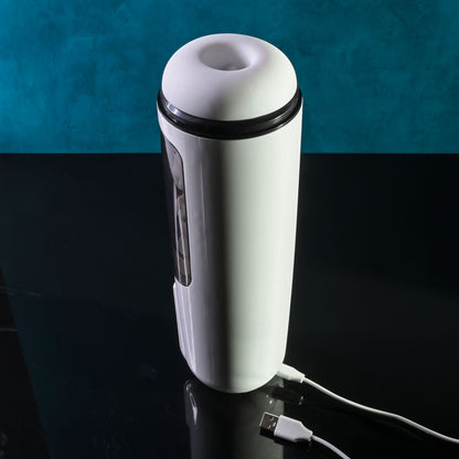 Gender X GET YOUR STROKE ON - USB Rechargeable Thrusting & Vibrating Auto Masturbator Gender X