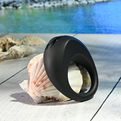 Gender X TEAMWORK - Black USB Rechargeable Rimming Butt Plug & Vibrating Cock Ring Gender X