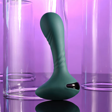 Gender X GOES ANYWHERE - Green 12.4 cm USB Rechargeable Vibrator Gender X