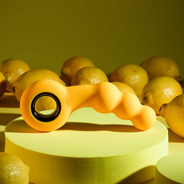 Gender X BUMBLE - Yellow 14.9 cm USB Rechargeable Butt Plug Gender X