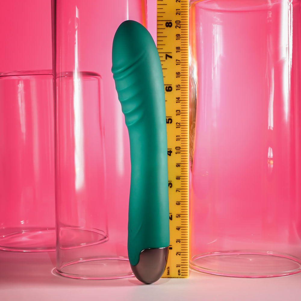 Gender X PIROUETTE - Green 20.6 cm USB Rechargeable Vibrator Gender X