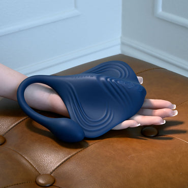 Gender X DAILY GRIND - Blue USB Rechargeable Grinding Pad with Anal Plug Gender X