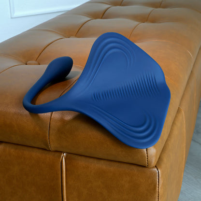 Gender X DAILY GRIND - Blue USB Rechargeable Grinding Pad with Anal Plug Gender X
