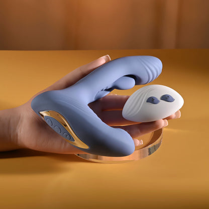 Gender X FLAPJACK - Blue USB Rechargeable Flapping Vibrator Gender X