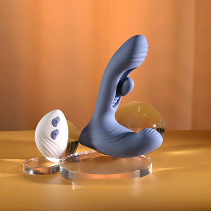 Gender X FLAPJACK - Blue USB Rechargeable Flapping Vibrator Gender X