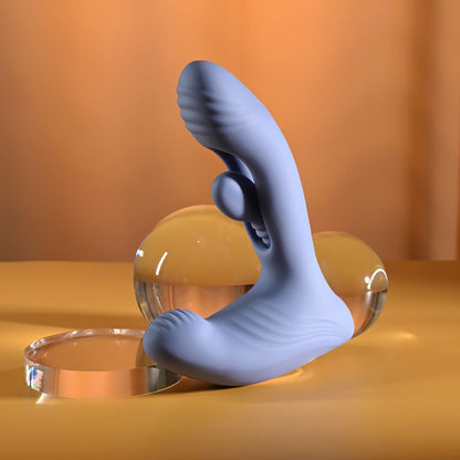 Gender X FLAPJACK - Blue USB Rechargeable Flapping Vibrator Gender X