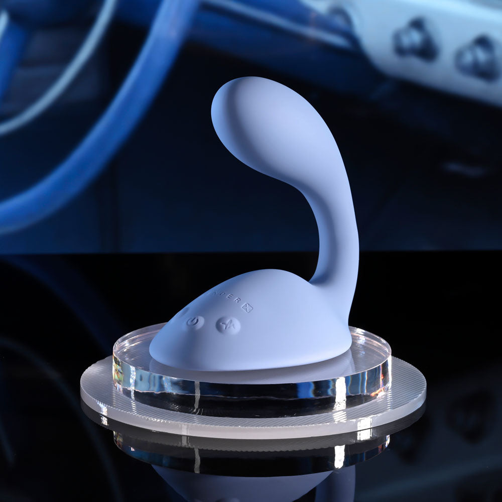 Gender X SHIFTING GEARS - Blue USB Rechargeable Vibrating Grinding Pad Gender X