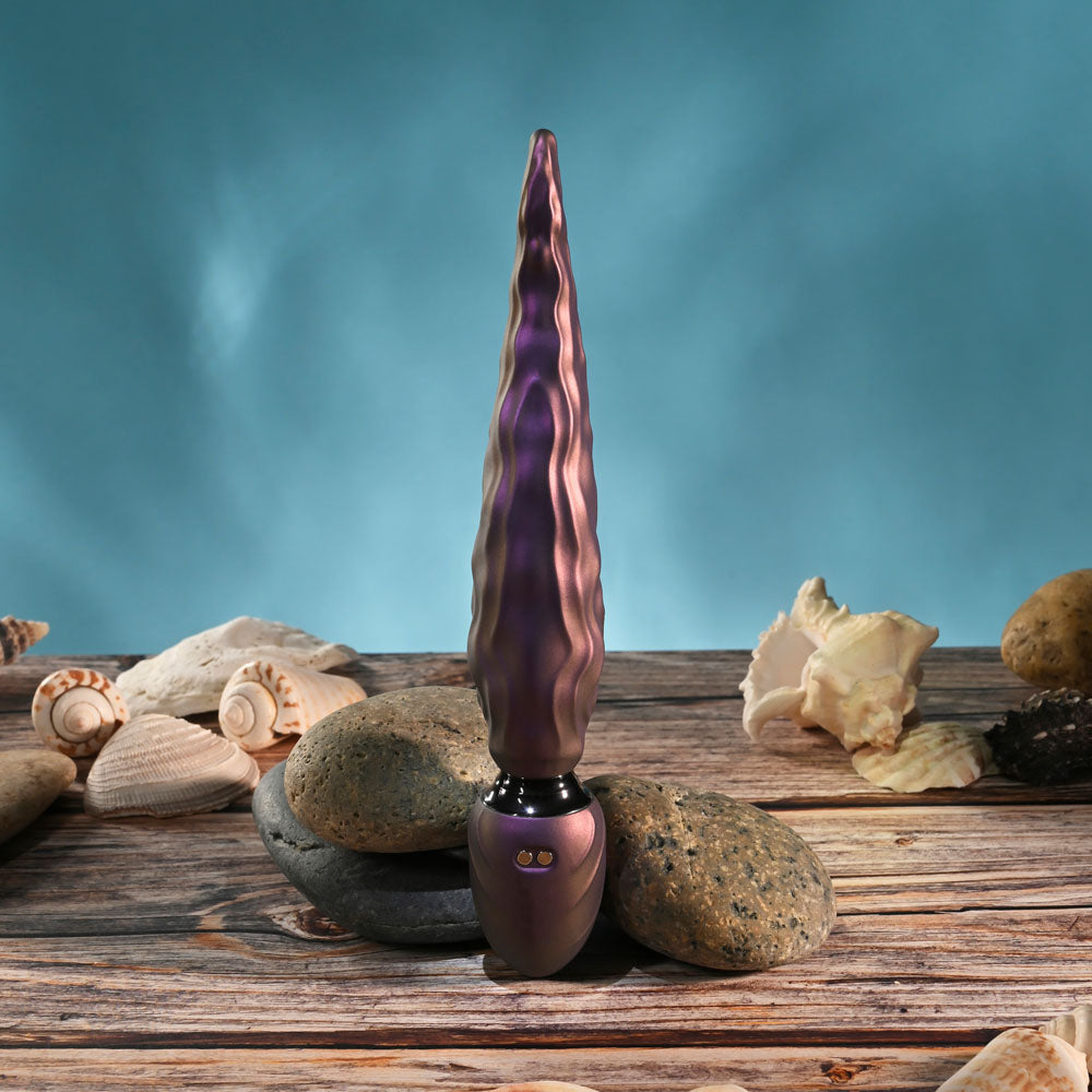 Gender X INTO THE DEEP - Purple 21.7 cm USB Rechargeable Tentacle Fantasy Massage Wand Gender X