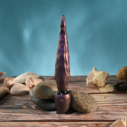 Gender X INTO THE DEEP - Purple 21.7 cm USB Rechargeable Tentacle Fantasy Massage Wand Gender X