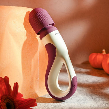 Gender X HANDLE IT - Purple/White USB Rechargeable Massager Wand Gender X
