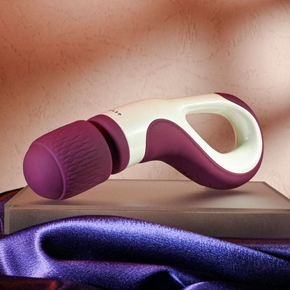 Gender X HANDLE IT - Purple/White USB Rechargeable Massager Wand Gender X