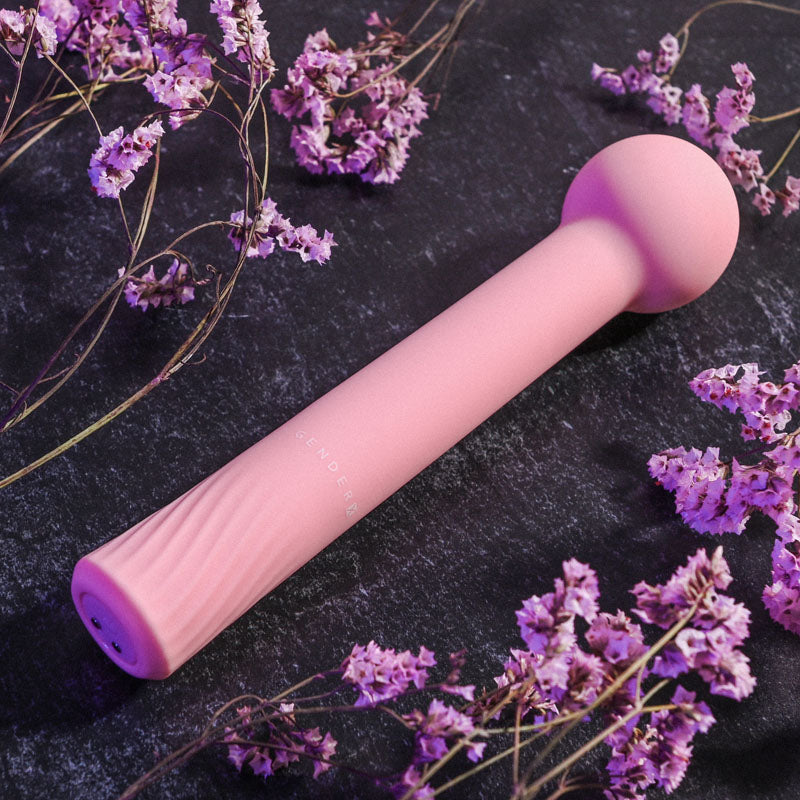 Gender X FLEXI WAND - Pink 16.6 cm USB Rechargeable Vibrator Gender X