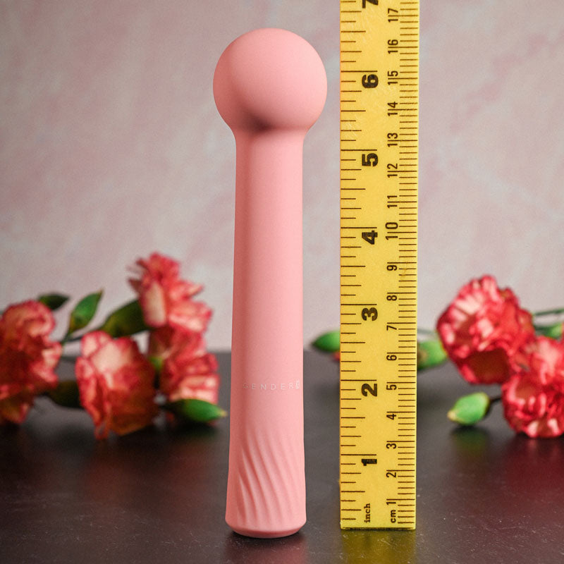 Gender X FLEXI WAND - Pink 16.6 cm USB Rechargeable Vibrator Gender X