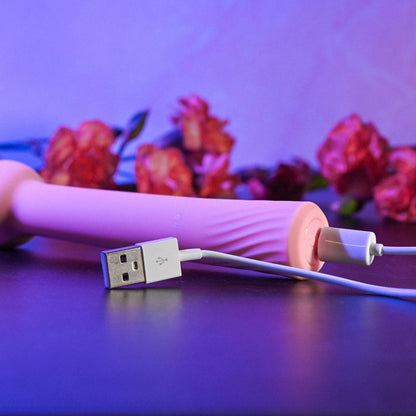 Gender X FLEXI WAND - Pink 16.6 cm USB Rechargeable Vibrator Gender X