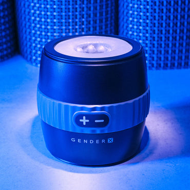 Gender X BARREL OF FUN - Black USB Rechargeable Stroker Gender X