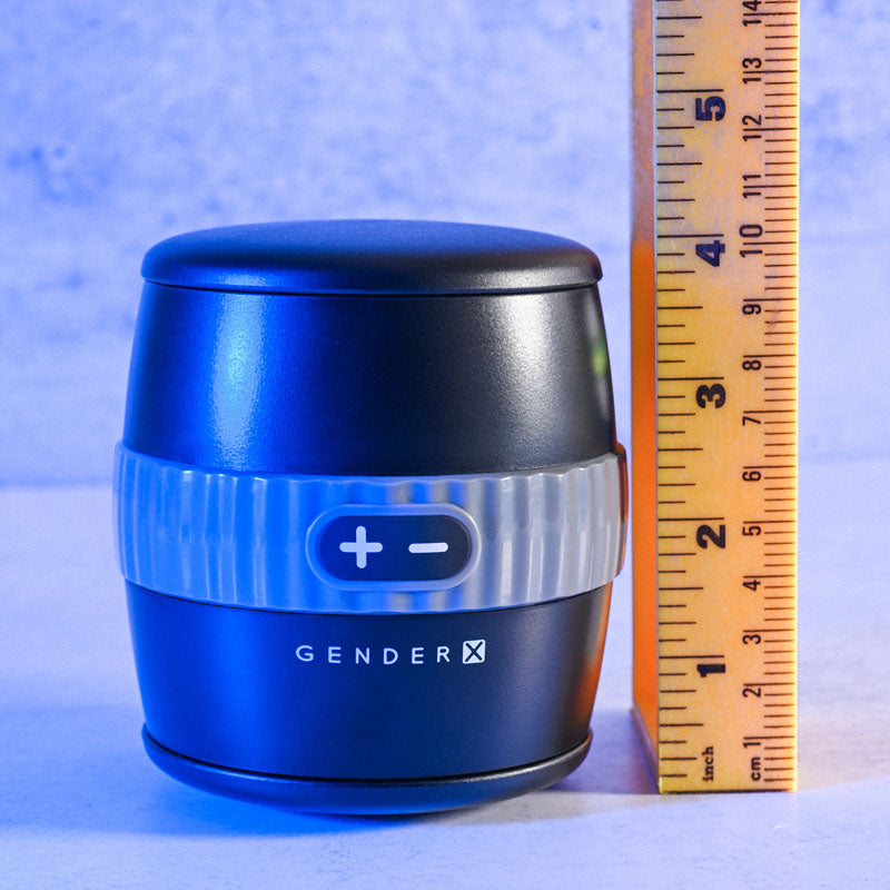 Gender X BARREL OF FUN - Black USB Rechargeable Stroker Gender X