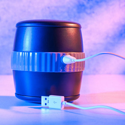 Gender X BARREL OF FUN - Black USB Rechargeable Stroker Gender X