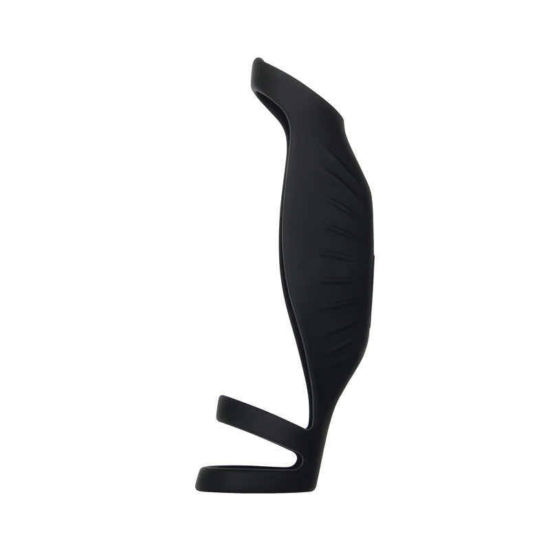 Gender X ROCKETEER - Black USB Rechargeable Vibrating Penis Sleeve Gender X