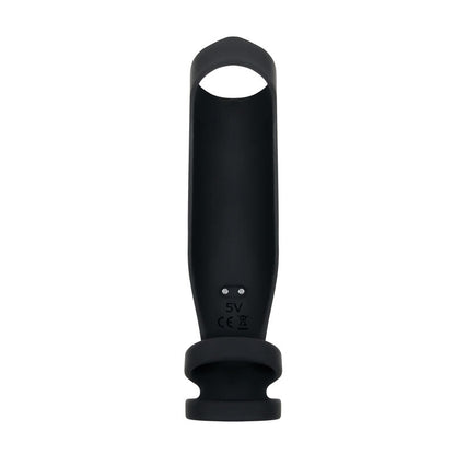 Gender X ROCKETEER - Black USB Rechargeable Vibrating Penis Sleeve Gender X