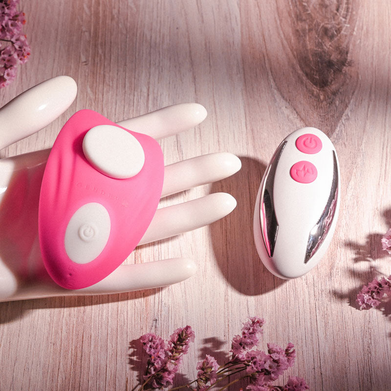 Gender X UNDER THE RADAR - Pink USB Rechargeable Panty Vibe Gender X