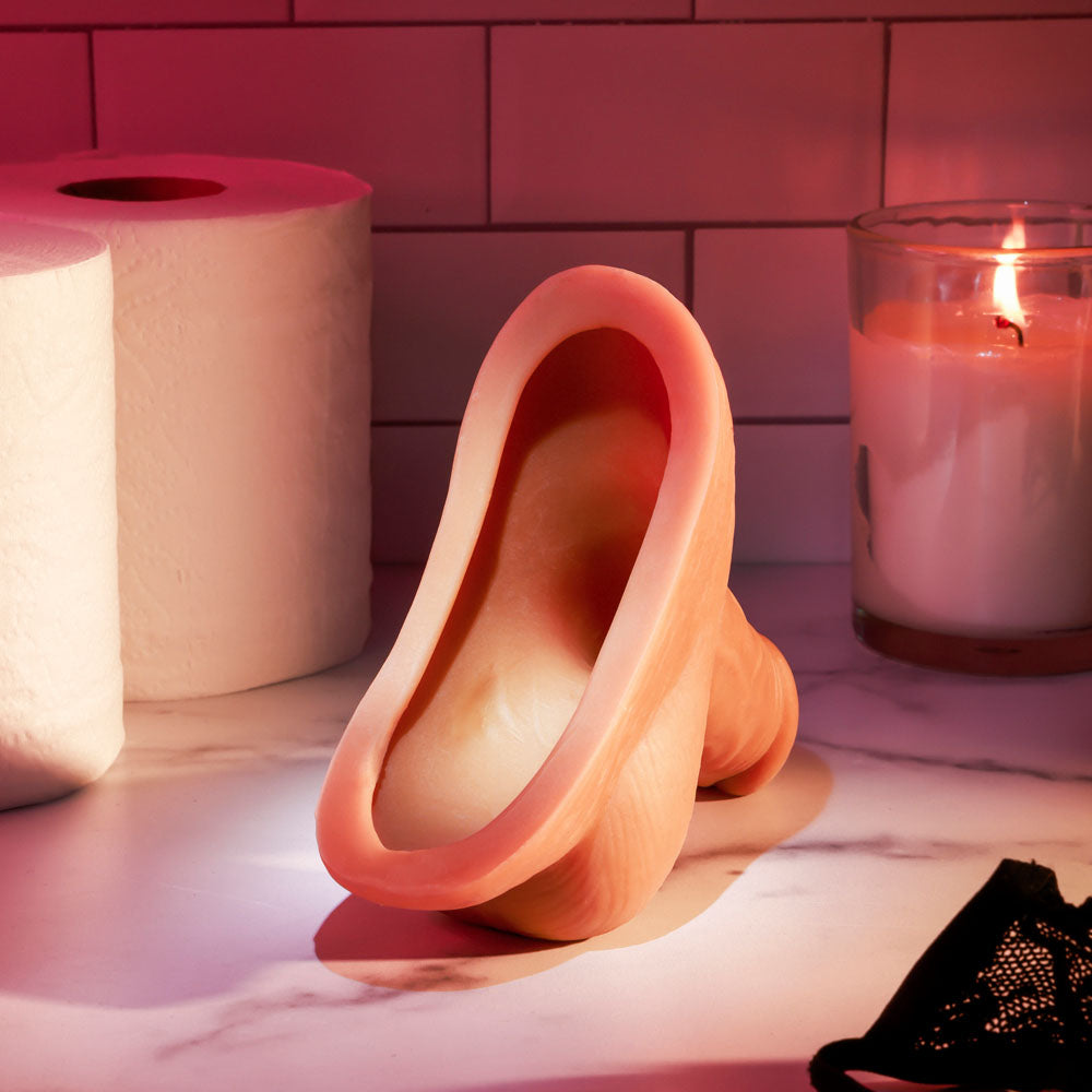 Gender X STAND TO PEE - Medium - Tan Realistic Stand-To-Pee Funnel Gender X